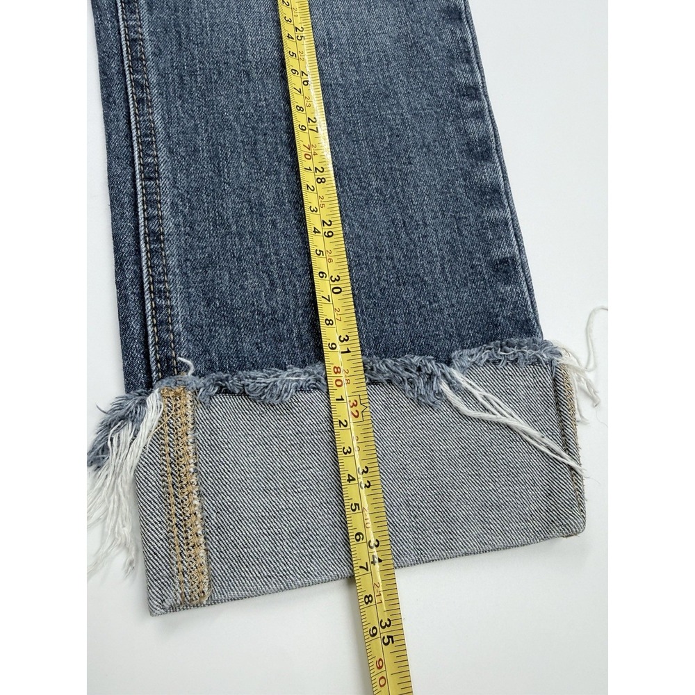 Old Navy Boyfriend Jeans Mid-rise Distressed Denim - Picture 9 of 9